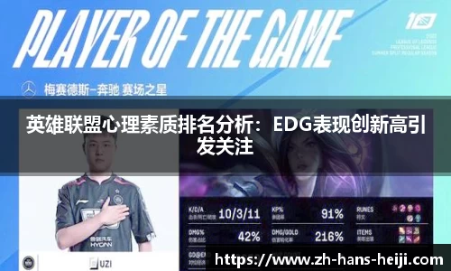 英雄联盟心理素质排名分析：EDG表现创新高引发关注